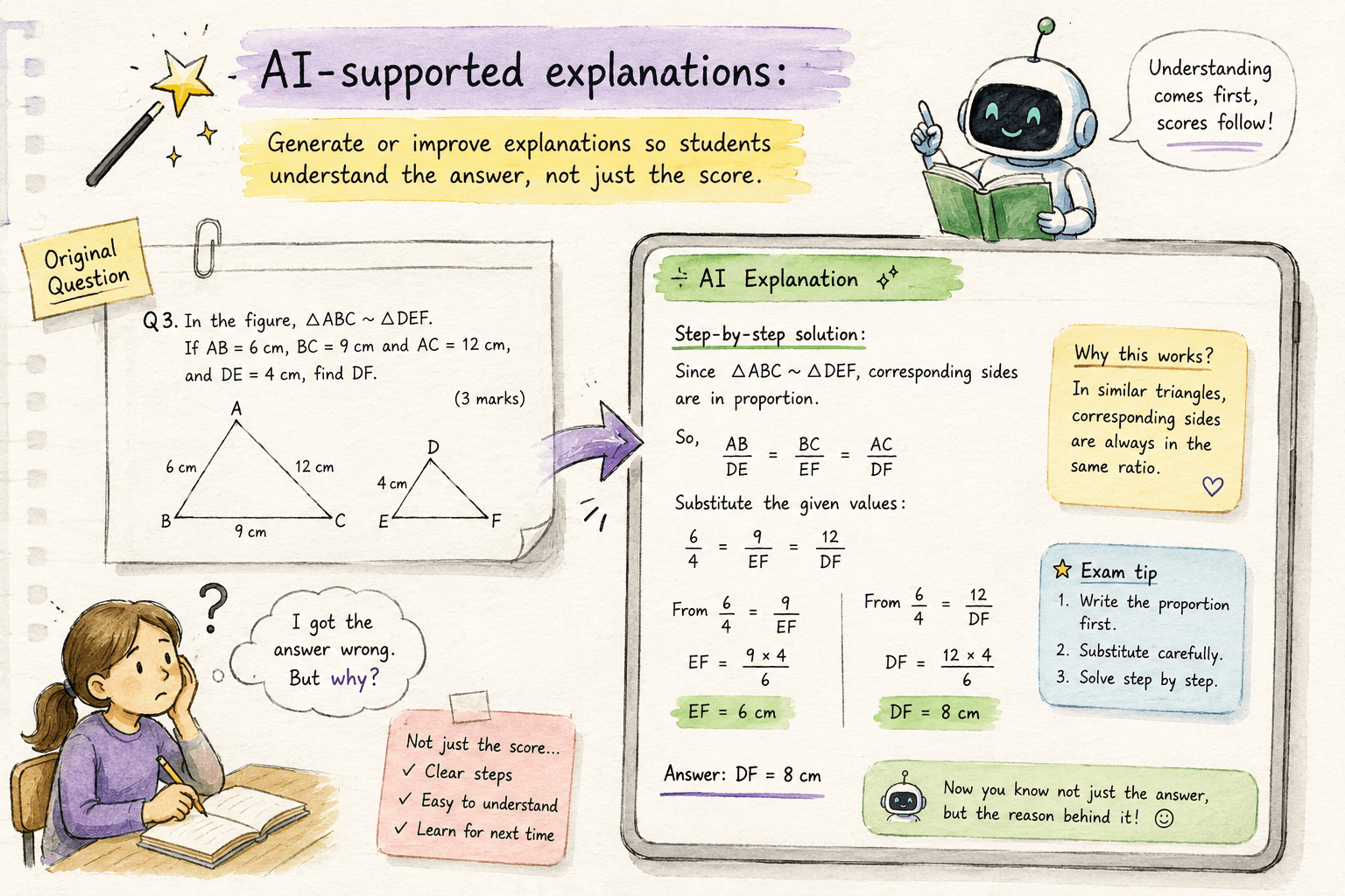 AI-supported explanations feature preview