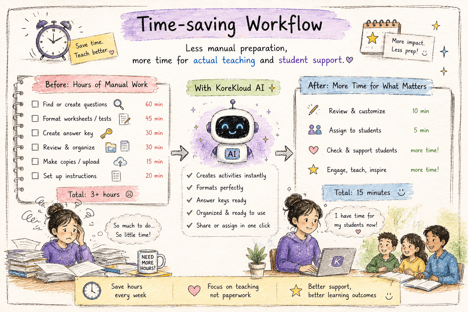 Time-saving workflow feature preview